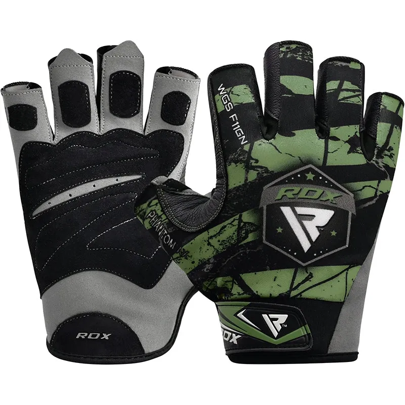RDX F11 Camouflage Gym Workout Gloves