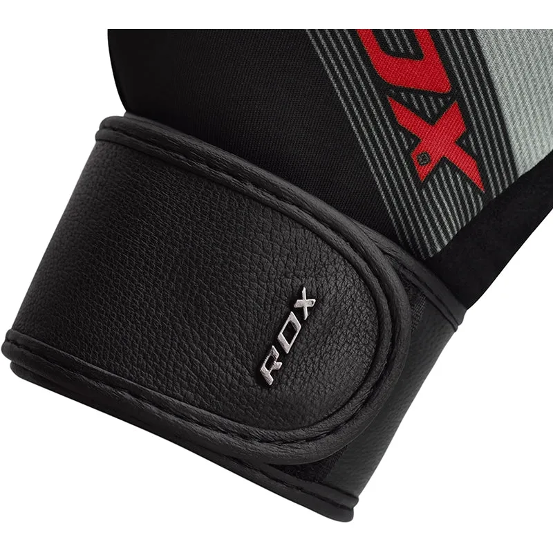 RDX F41 Full Finger Long Wrist Support Strap Heavy Weight Lifting Gym Gloves
