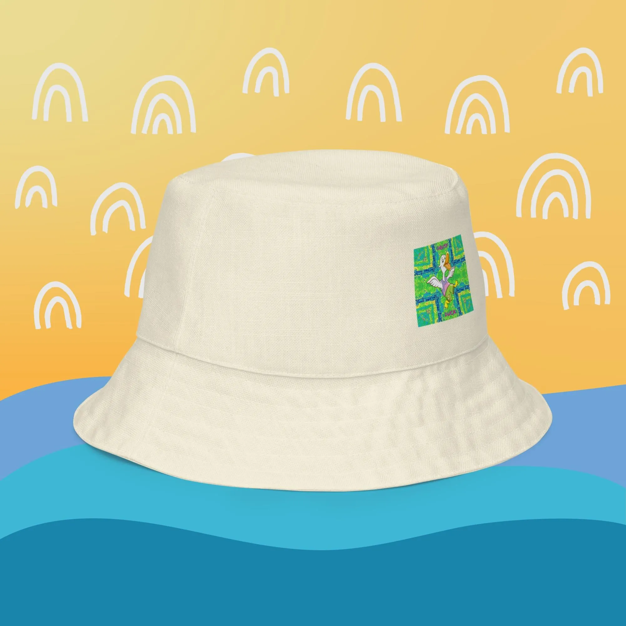 Reversible bucket hat Monkeys Around