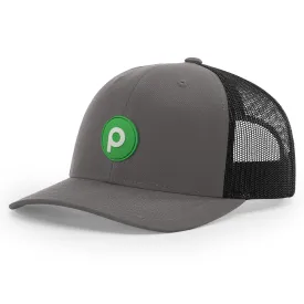 Richardson 112 Charcoal-Black Trucker Cap