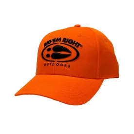 Rig'Em Right Blaze Orange Hoof Logo Hat