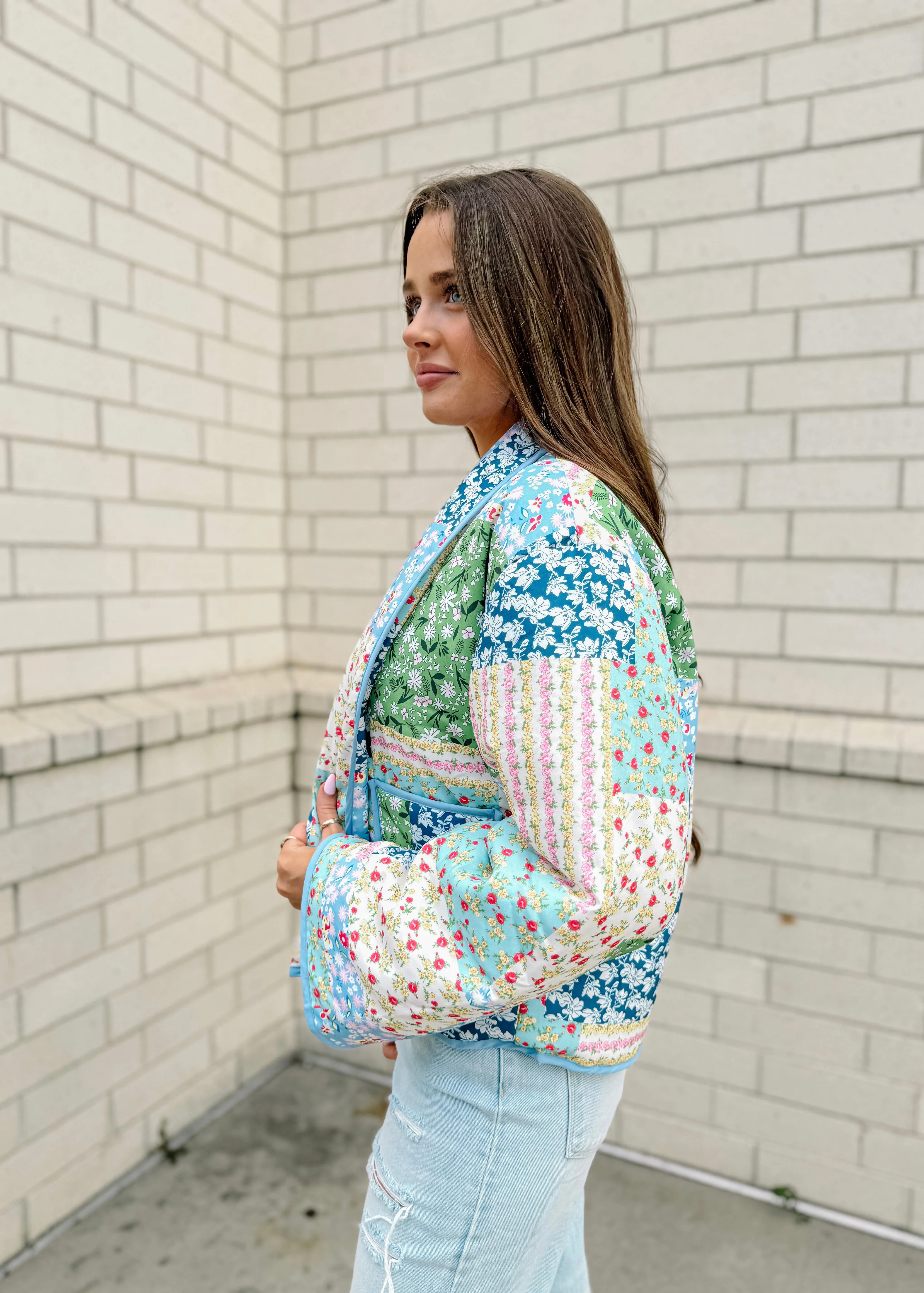 Rory Floral Patchwork Jacket