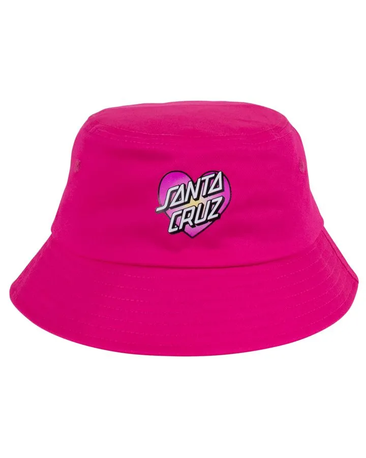 Santa Cruz Girls Gradient Heart Dot Hat