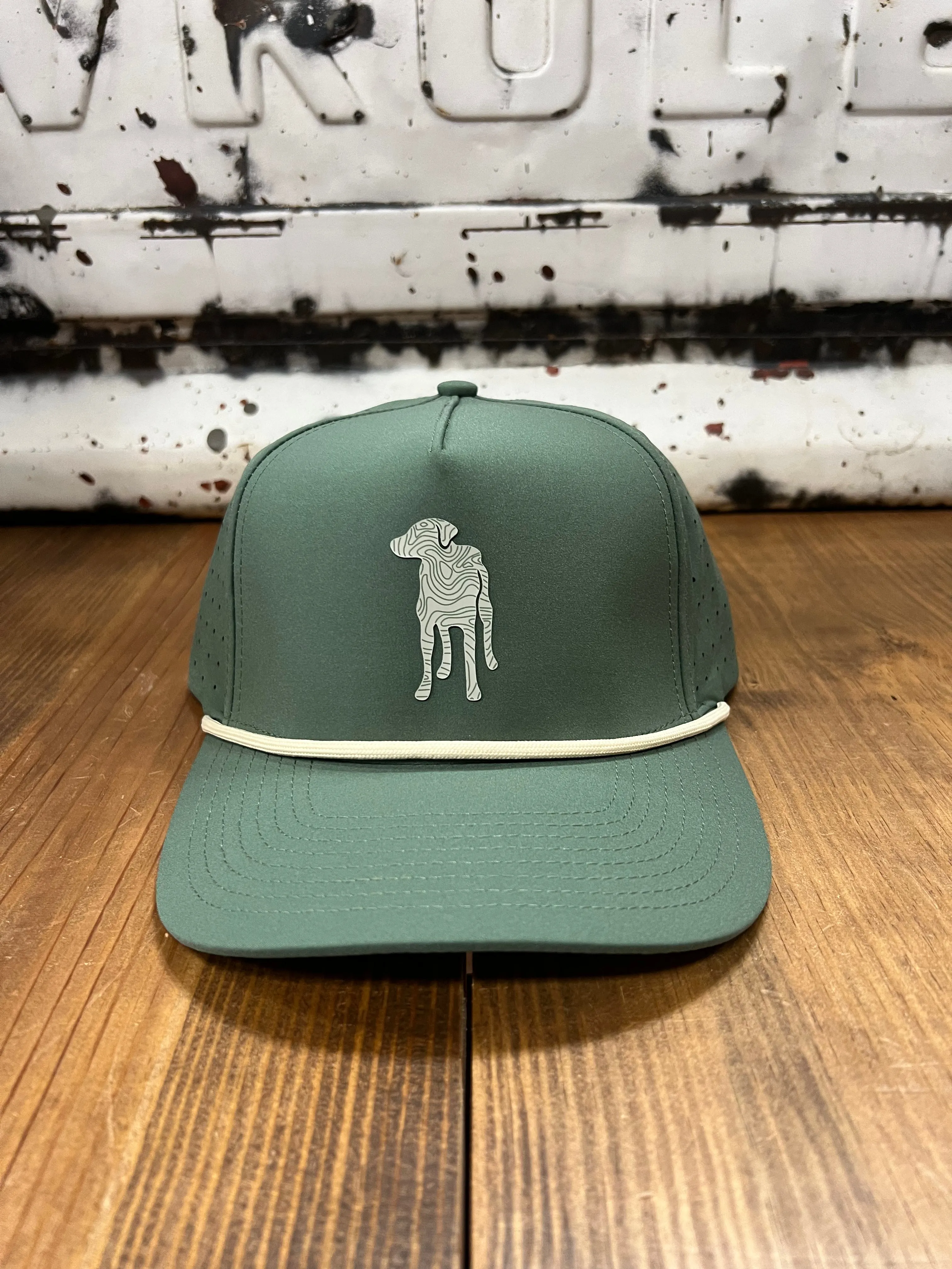 Southern Casanova Performance Golf Rope Cap - Sweetgrass