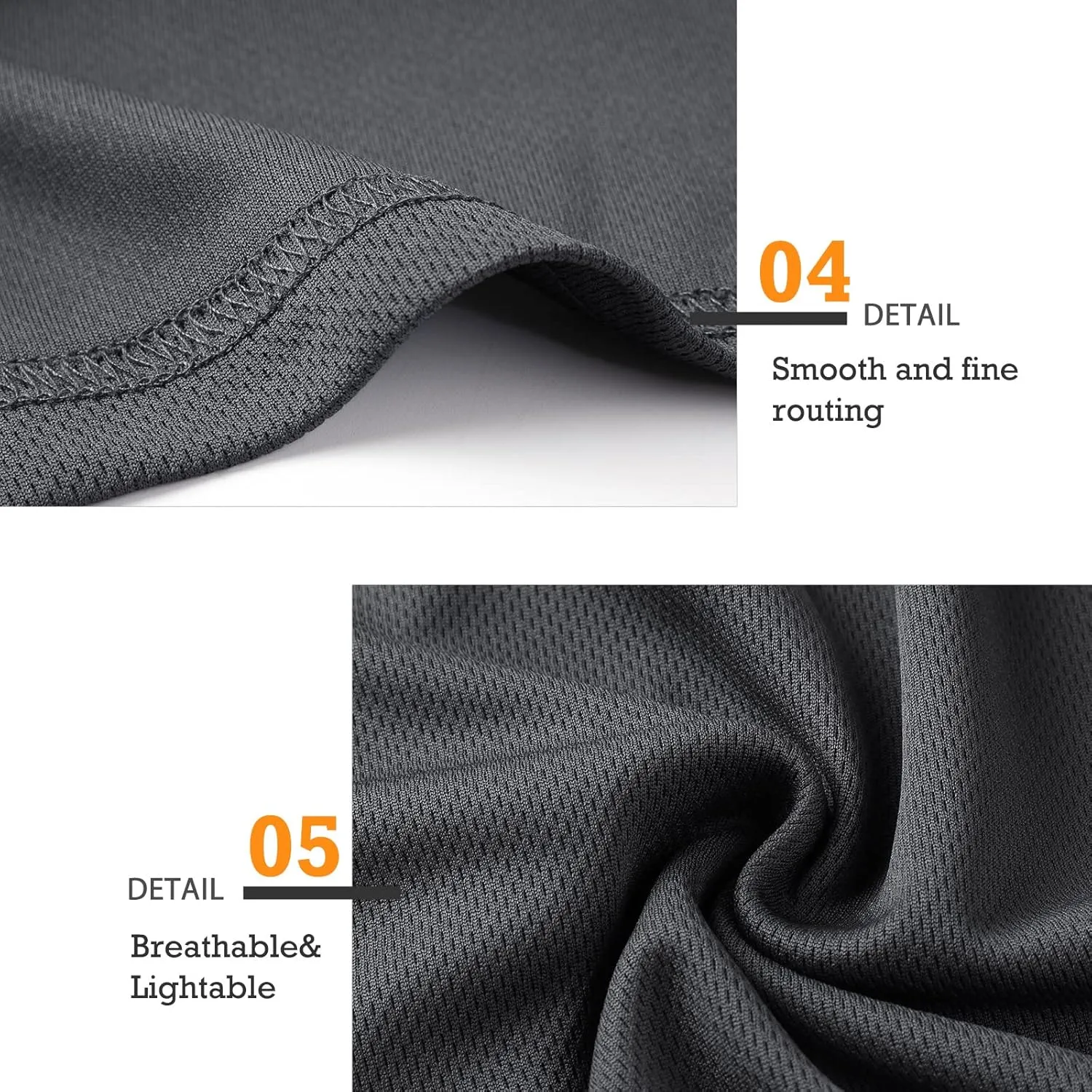 Surenow Mens Running Gym Shorts 3 Inch Breathable Lightweight Athletic Sport Shorts Training Workout Shorts with Pockets