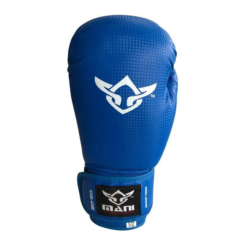 TEEN TRAINING BOXING GLOVES  BLUE