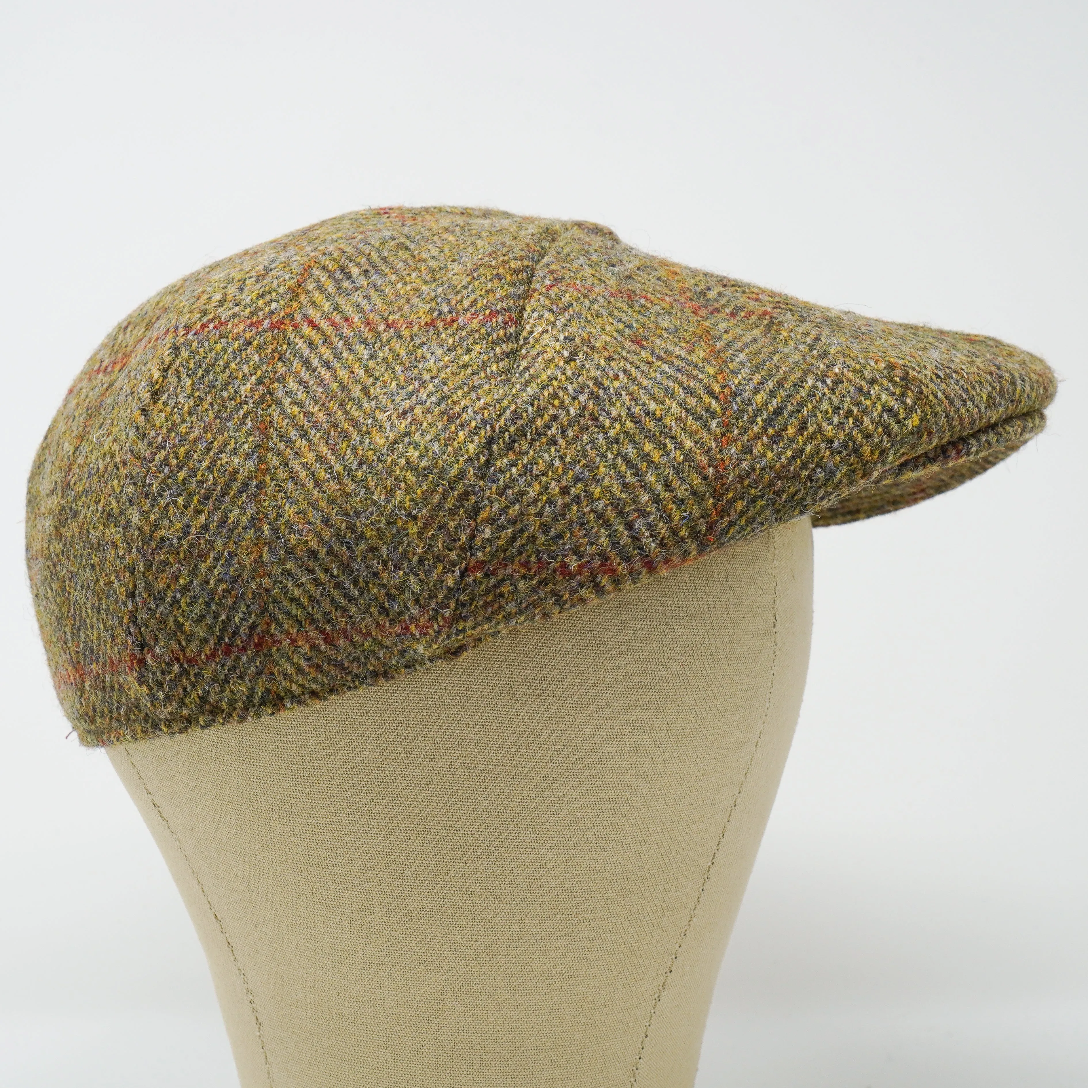 The Dingwall - Eight Piece Harris Tweed Cap