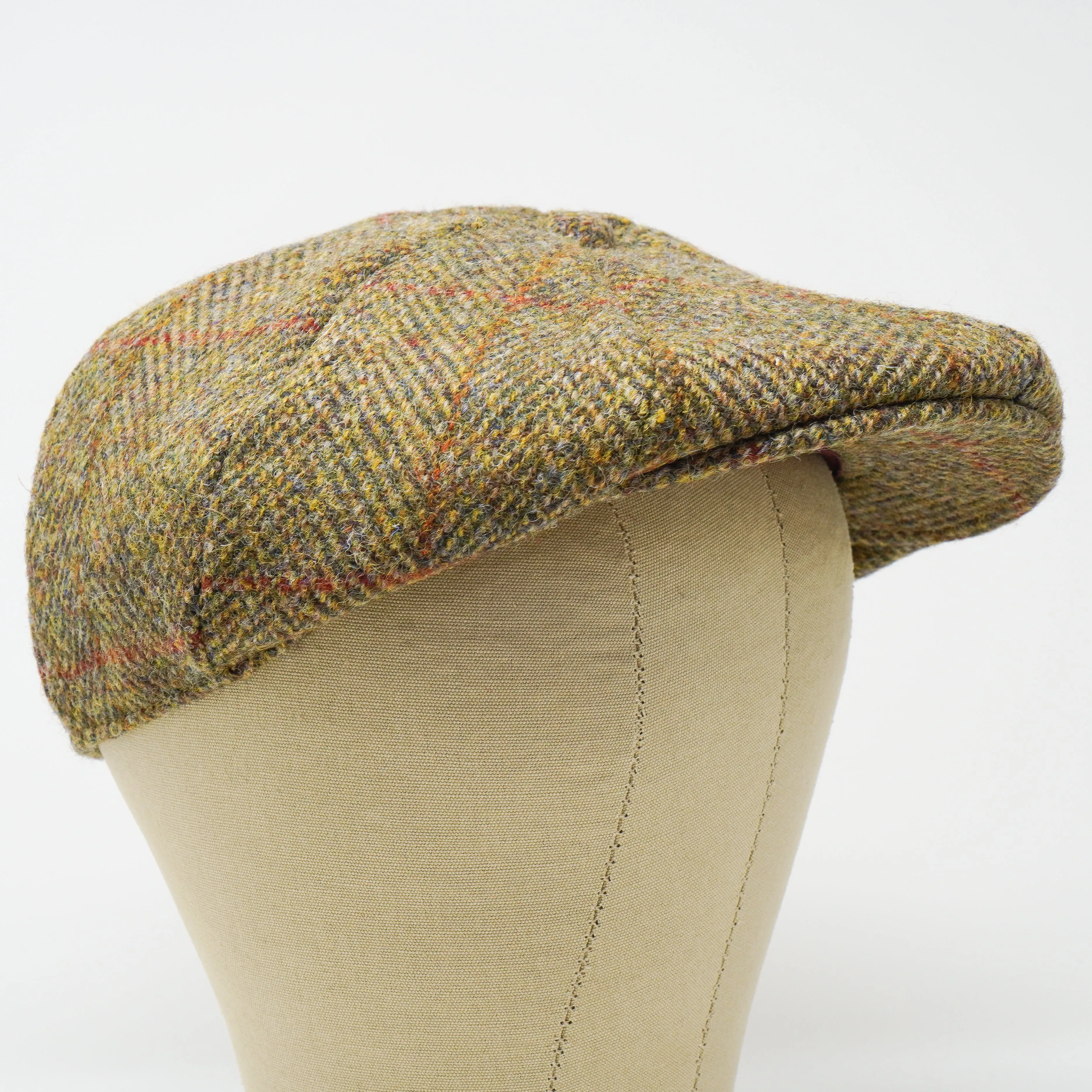 The Dingwall - Eight Piece Harris Tweed Cap