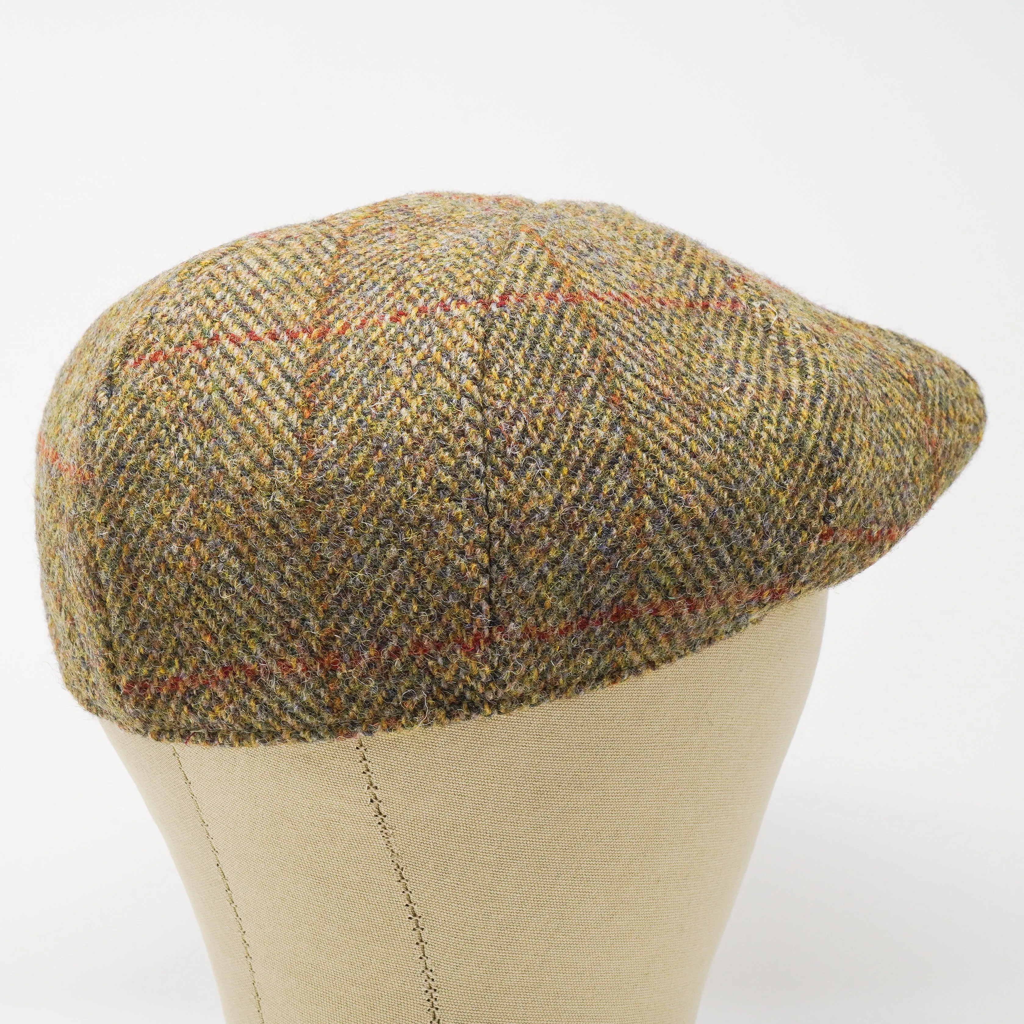 The Dingwall - Eight Piece Harris Tweed Cap