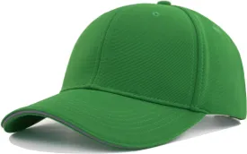 TSSGBL M,L,XL,XXL Men's Premium Plain Structured Crown Baseball Hats Adjustable Blank Ball Caps with Reflective Sandwich Brim