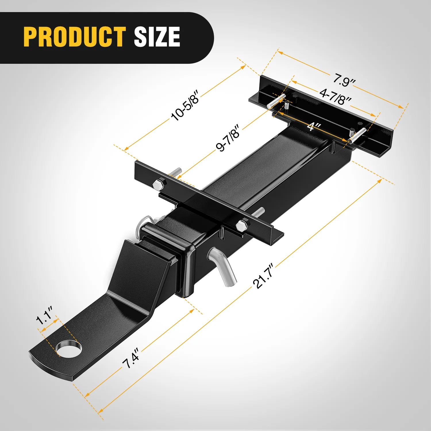 Universal Golf Cart Trailer Hitch 2inch Receiver