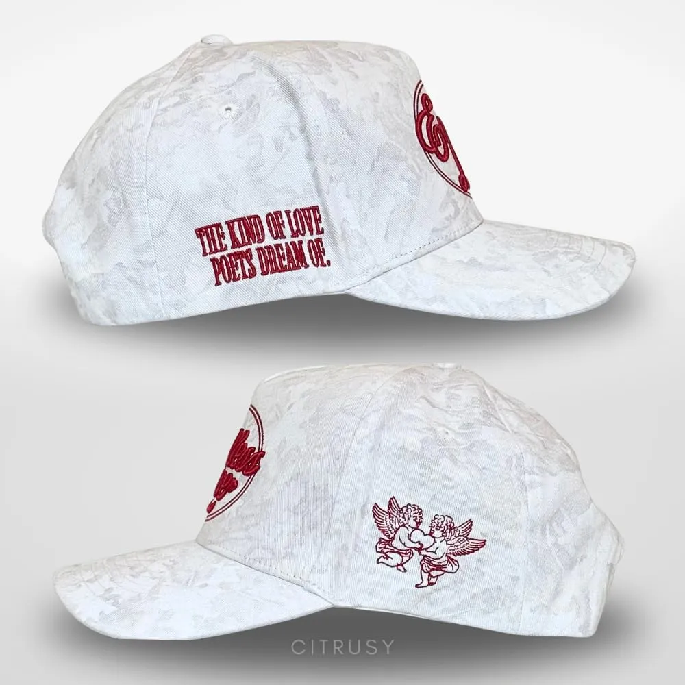 Vintage Fashion Trucker Hat | Men & Women | Trendy Cute Retro Red Caps for Country & Western | Camo Fur Cotton | Snapback