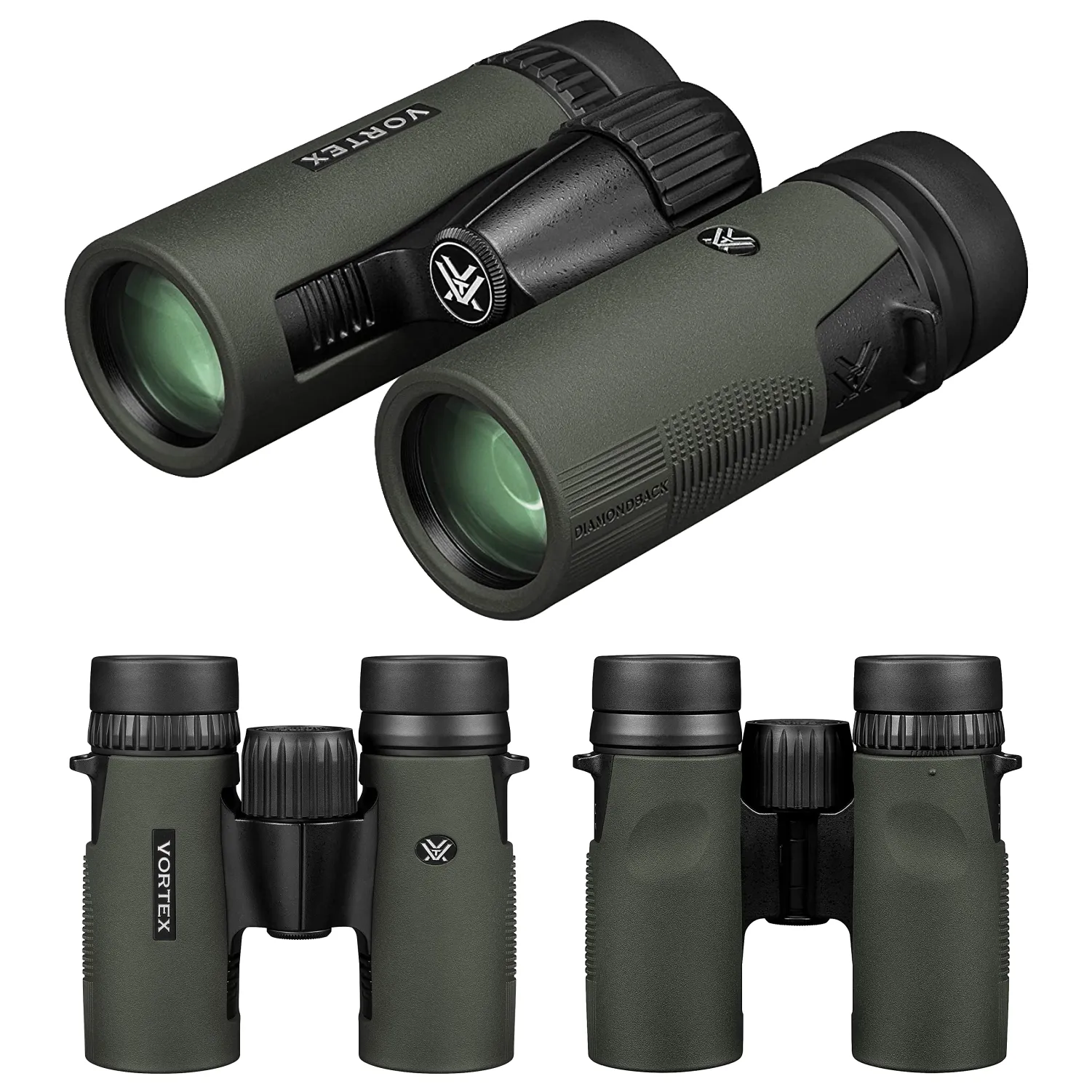 Vortex Optics Diamondback HD 10x32 Roof Prism Binocular (DB-213)