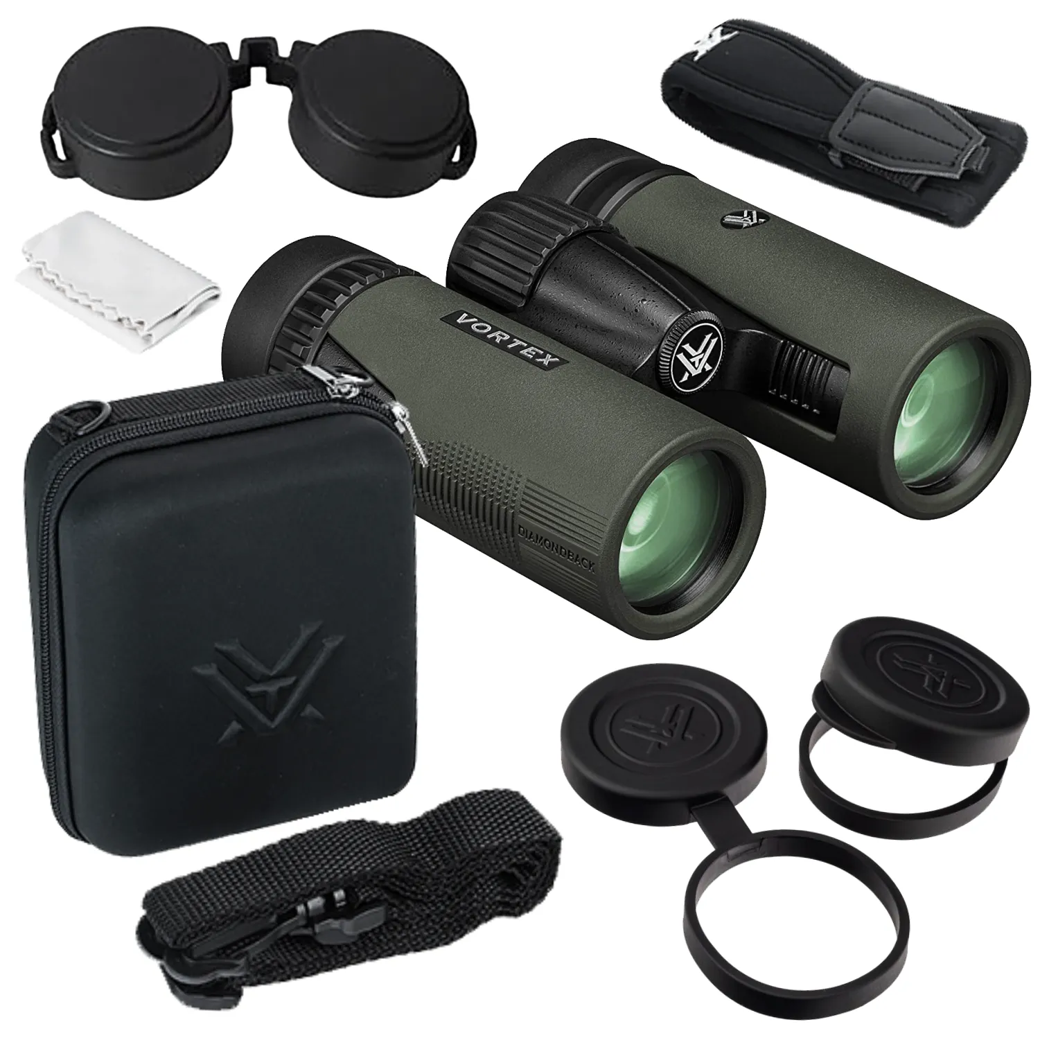 Vortex Optics Diamondback HD 10x32 Roof Prism Binocular (DB-213)