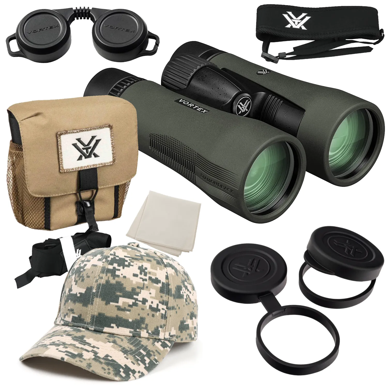 Vortex Optics Diamondback HD 12x50 Binocular (DB-217)