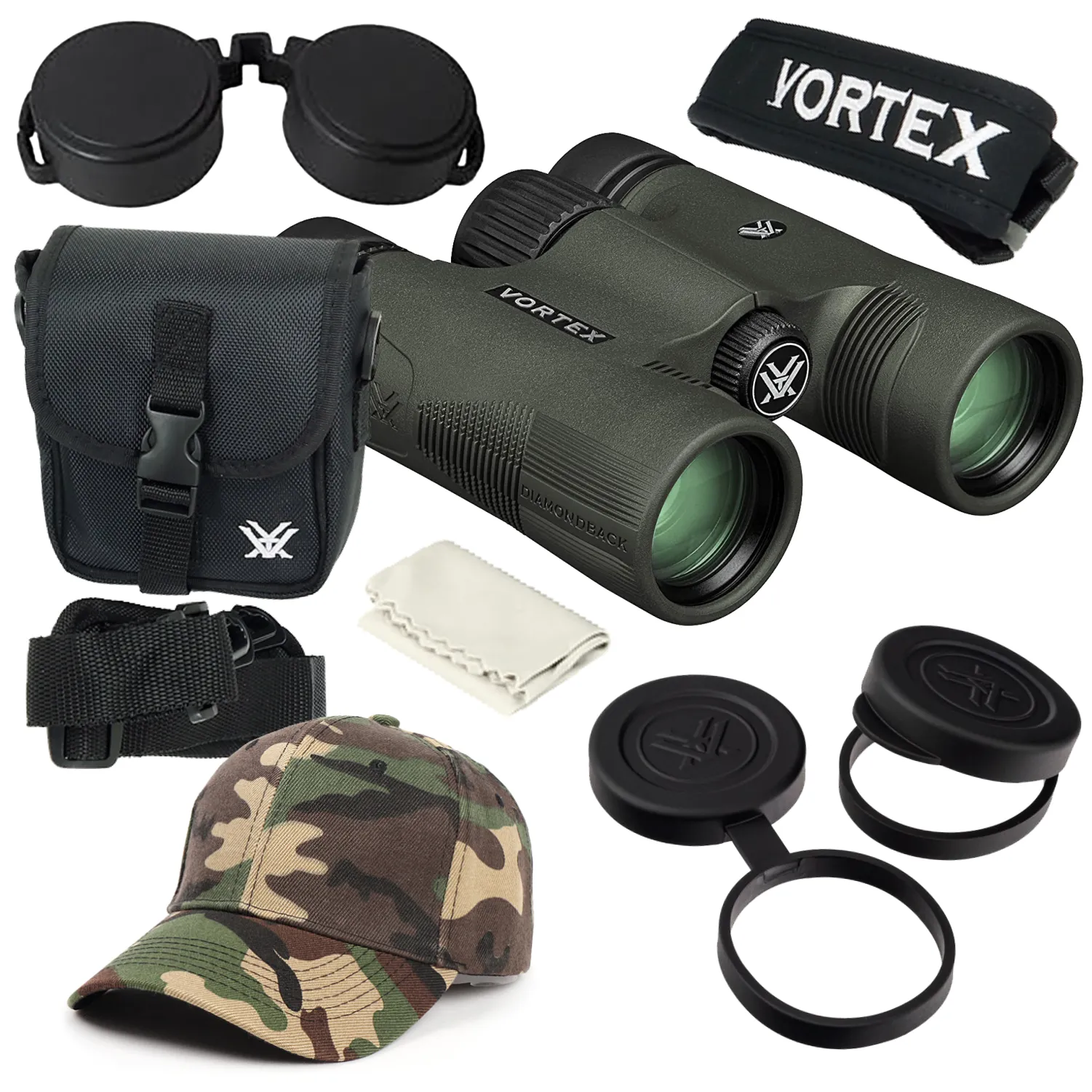 Vortex Optics Diamondback HD 8x28 Binocular (DB-210)
