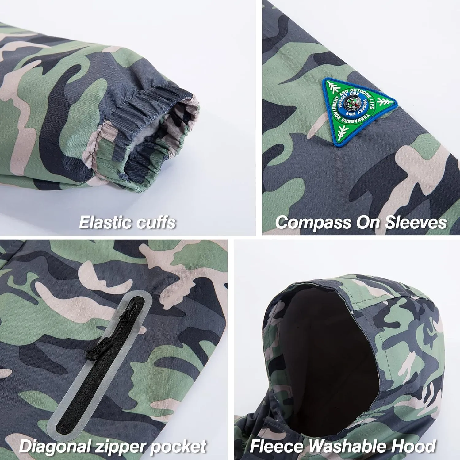 Waterproof Kids Rain Jackets With Hood,Lightweight Toddler Raincoat For Boys Girls??Kids Clothes Windbreaker Jacket