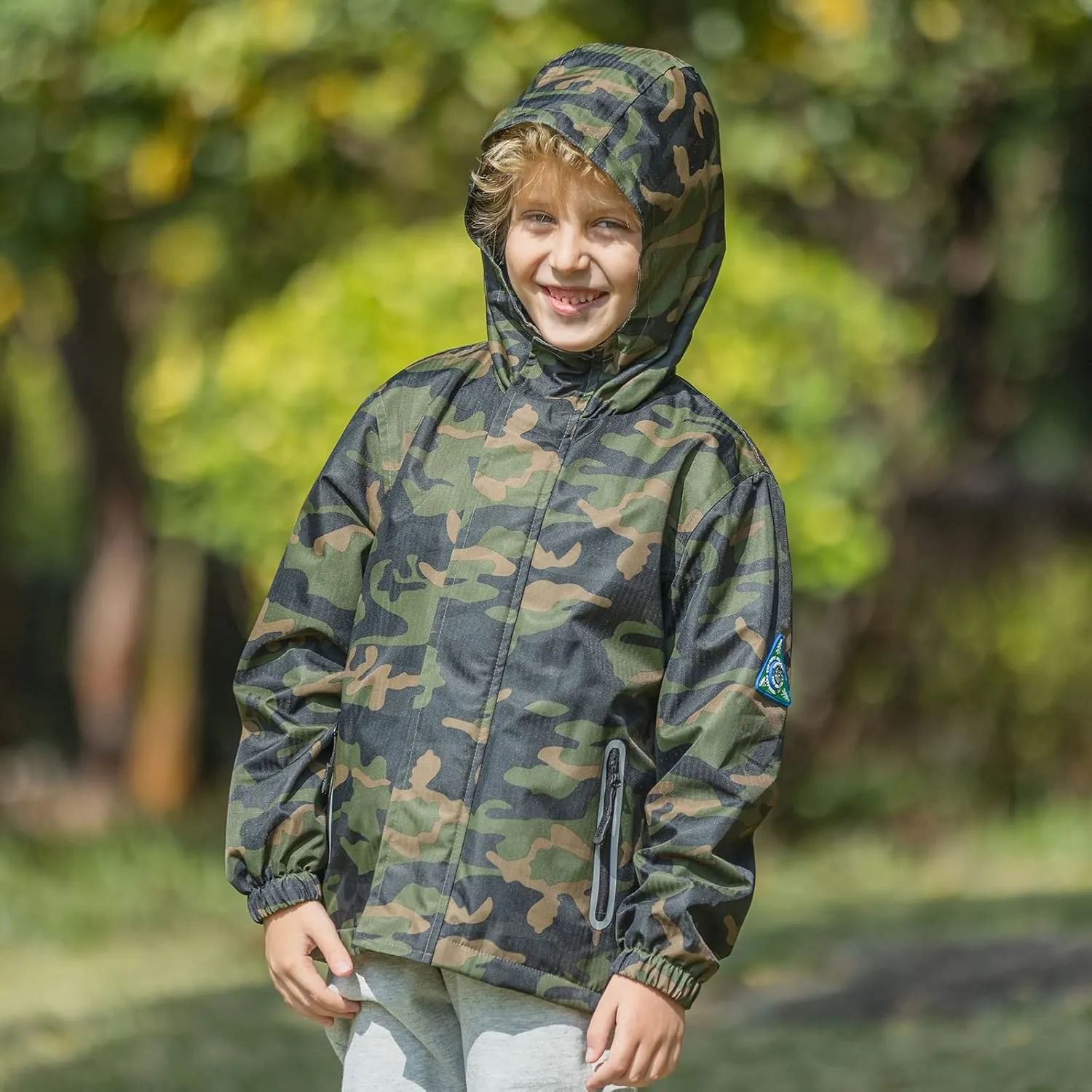 Waterproof Kids Rain Jackets With Hood,Lightweight Toddler Raincoat For Boys Girls??Kids Clothes Windbreaker Jacket
