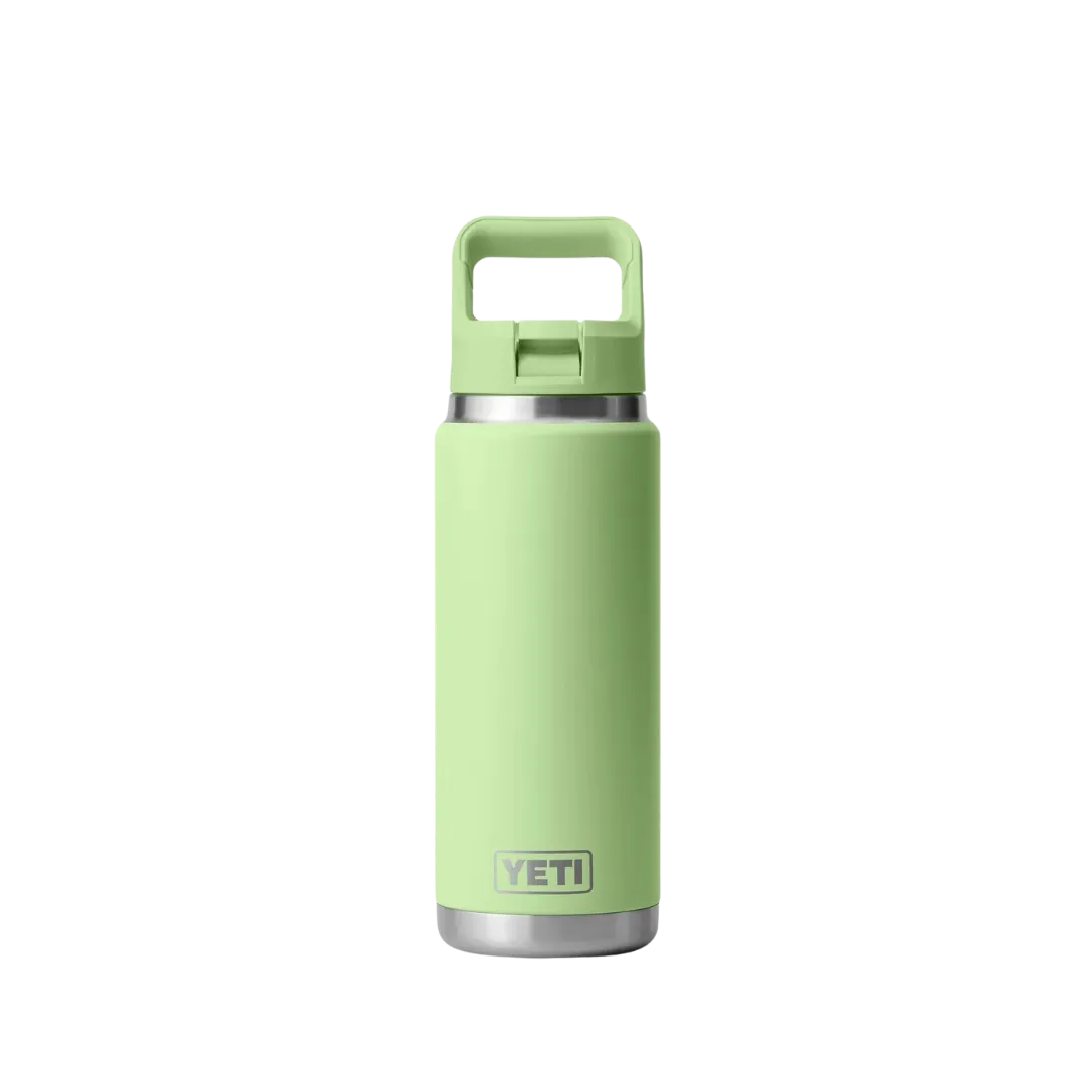 Yeti Rambler 26 Oz Straw Cap Key Lime Bottle
